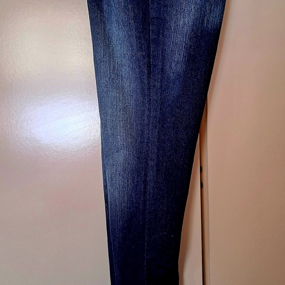 Women's Size 14 SEVEN7  Embroidered Rear Pockets w Contrast Stitching Jeans - Picture 5 of 7